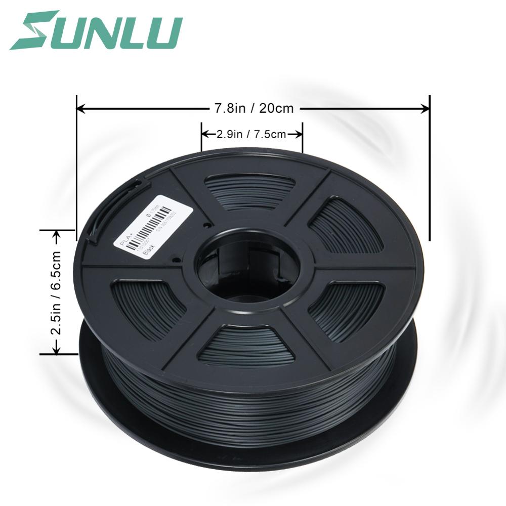 Black Carbon Fiber Filament 175Mm Pla For 3D Printer