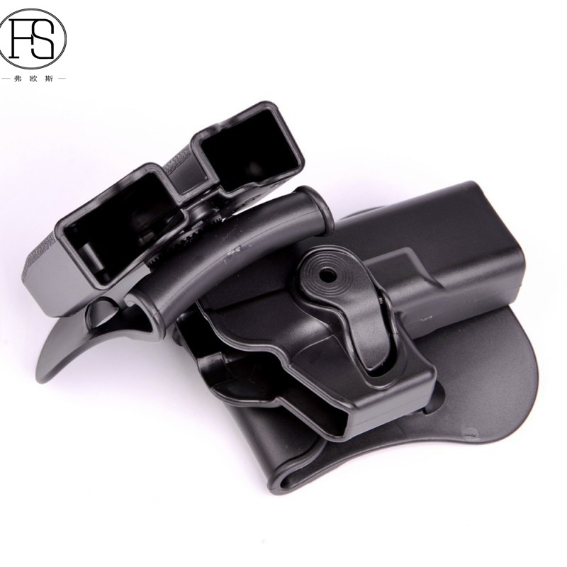 Тактический военная Униформа IMI Стиль Glock 17 RH кобура с журнал весло