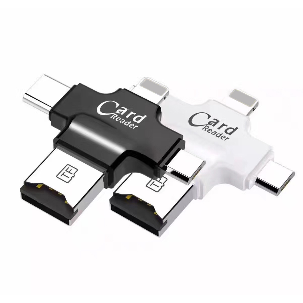 Завод USB 3,0 Usb кард-ридер телефон настольный ПК 4 в 1 TF кард-ридер
