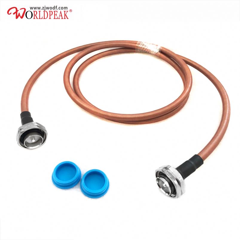 Factory Supplying Coax Male Jumper Cable Assembly With 7/16 DIN Connectors