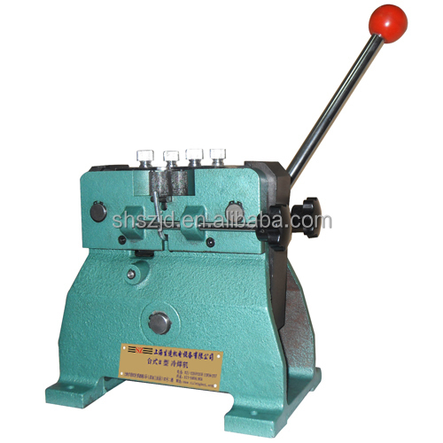 SZ-3T Desktop cold pressure welder / Bench brass wire cable welder without power / wire butt welder wire butt welder,