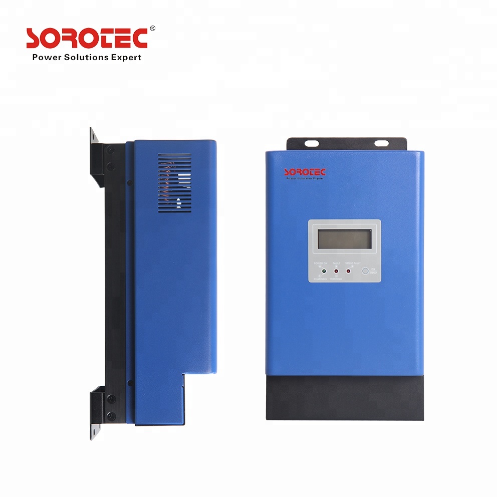 12V 24V 48V ЖК-дисплеи солнечной энергии контроллер заряда для солнечной системы