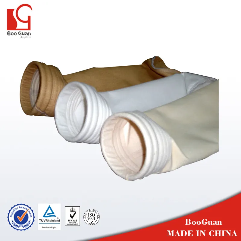 Dacron Filter Bags Industrial Dust Collector Polyester Acrylic Air Filter Bag For Asphalt Plant Pulse Jet Baghouse