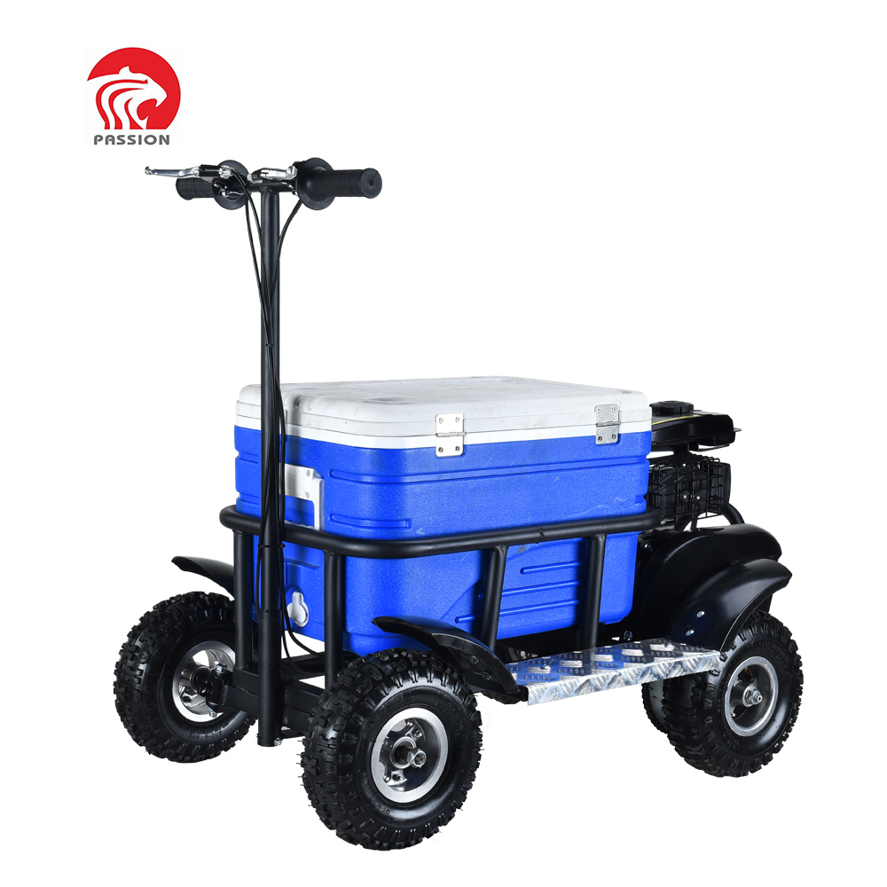 2019 новый стиль 80cc 4 колесный газовый скутер с ПВХ коробкой