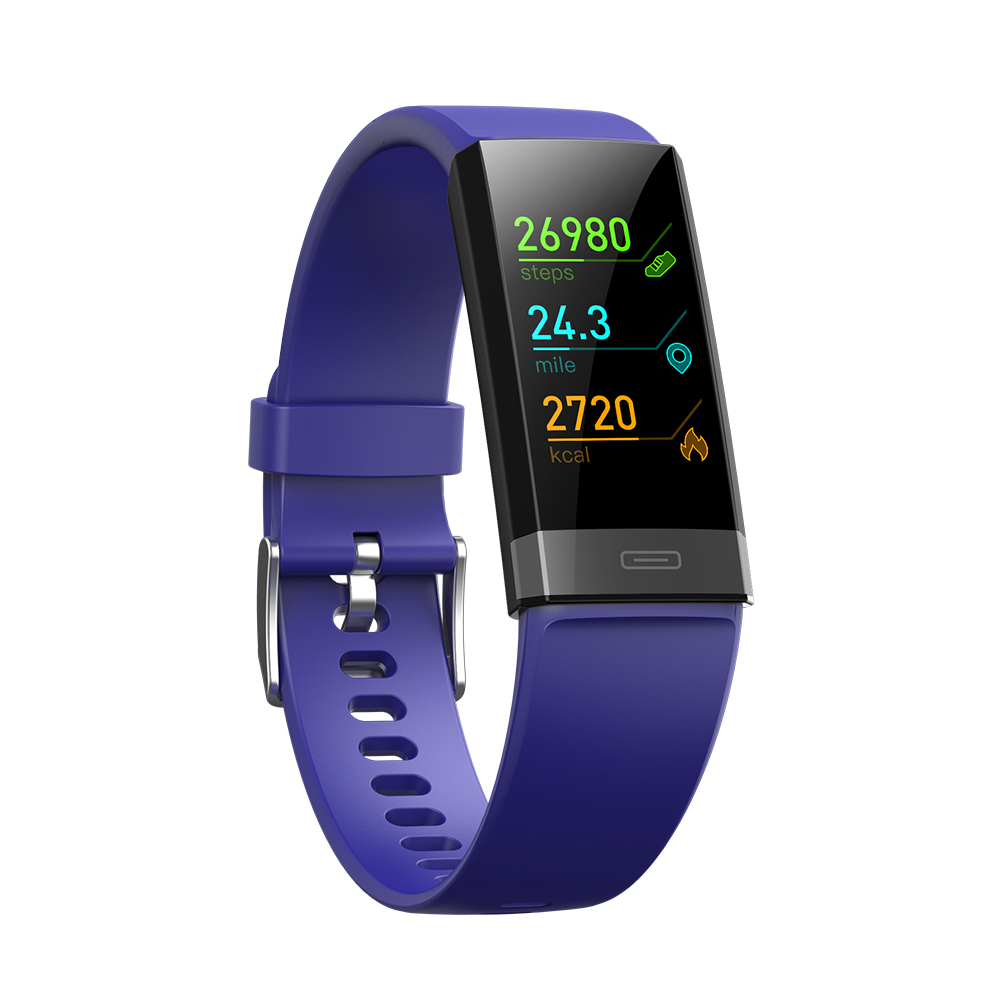 FITUP V100 TFT screen fitness tracker smart fitness bracelet IP68 2020 new arrival health band blood pressure