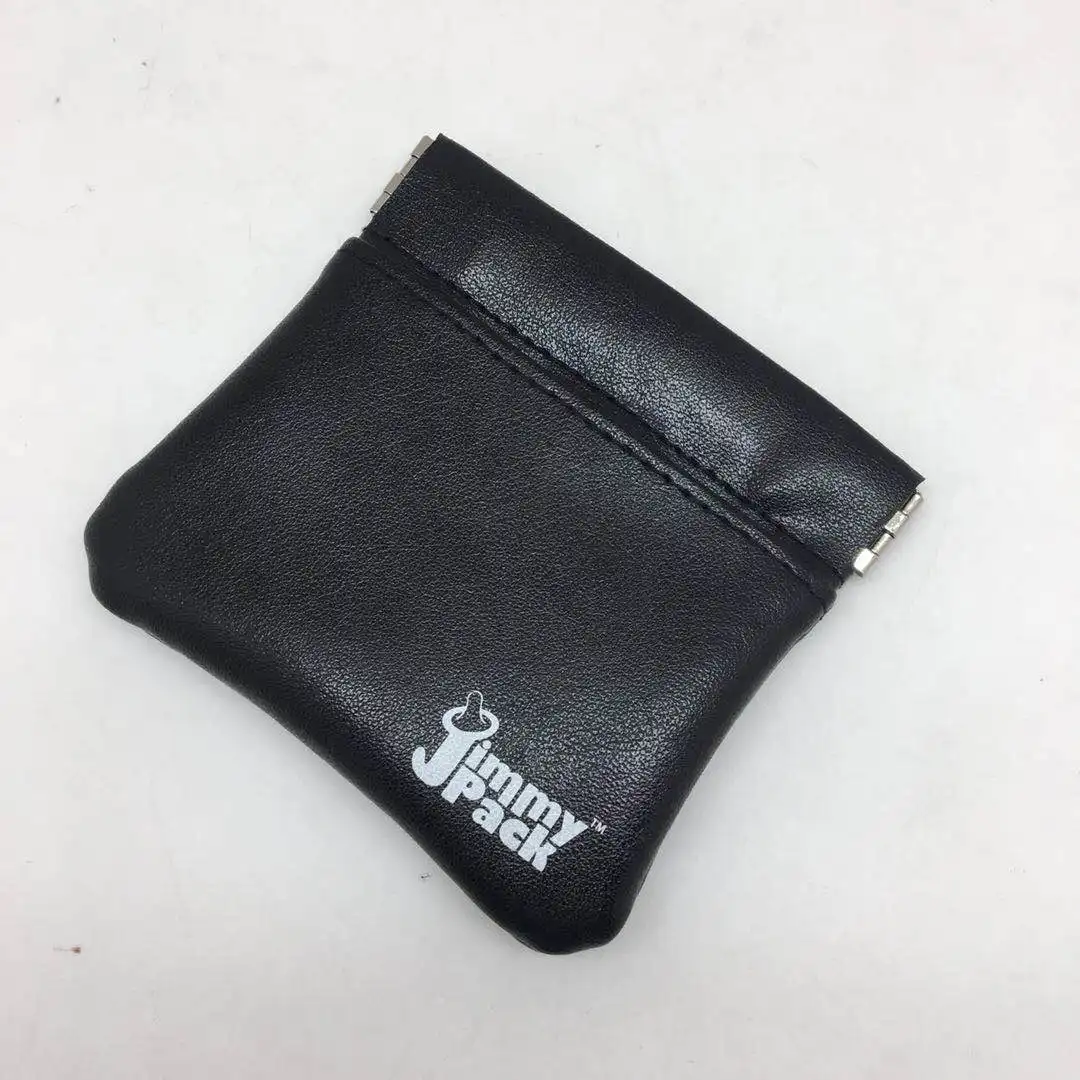 Hot promotional gifts PU headset storage bag cheap coin purse pouch small wallet Change Holder for Men & Women