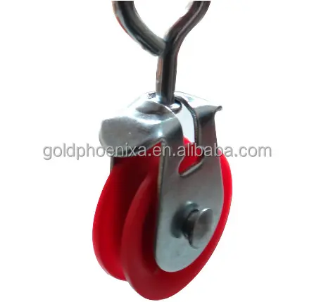 Middle size plastic pulley for chicken drinking system