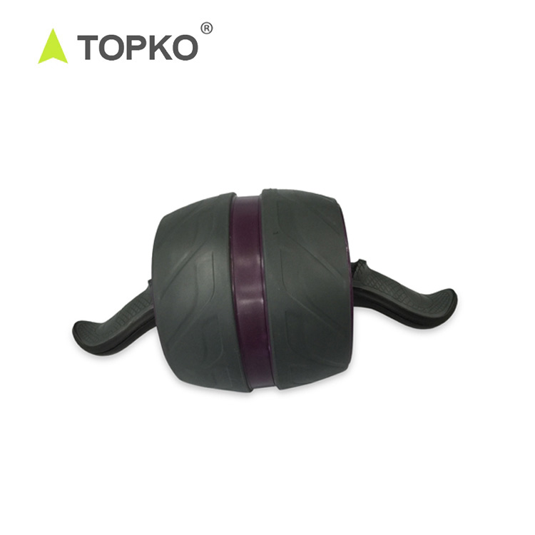 TOPKO Лидер продаж фитнес тренажерный зал оборудование брюшной полости тренер Ab Carver Pro AB колеса