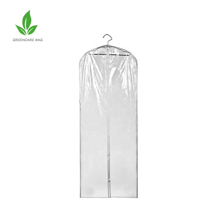 Eco Friendly Clear Material Wedding Dress Cover