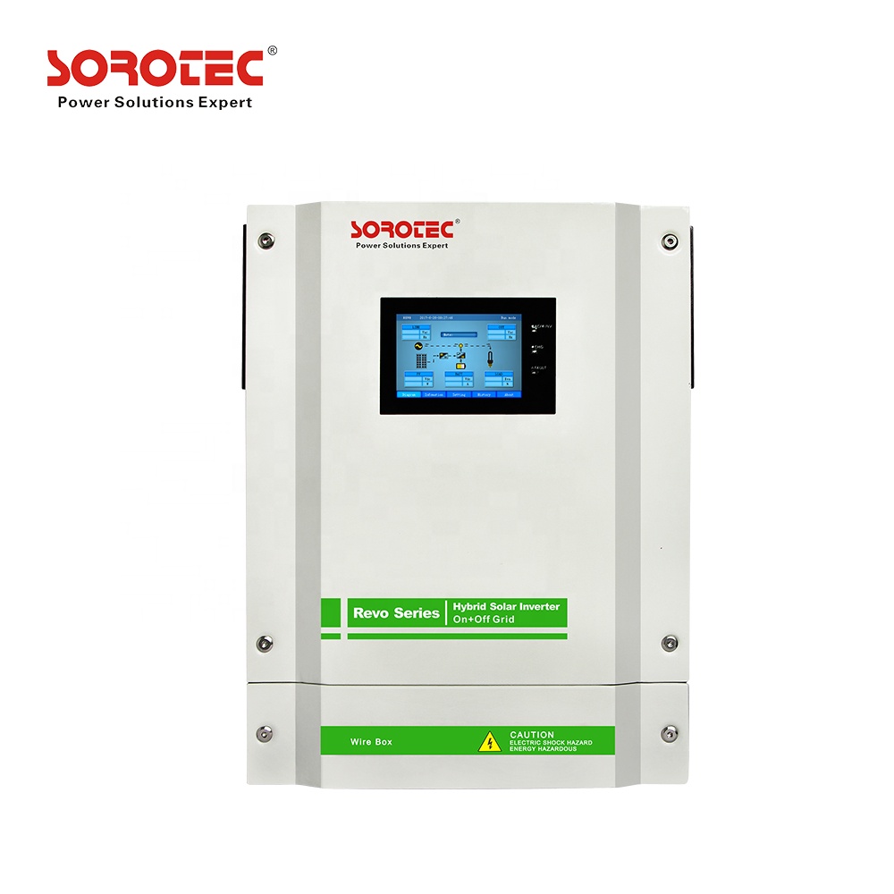 3 квт/3.2 квт/5,5 квт широкий диапазон входного сигнала PV 120-450VDC инверторы солнечной энергии с сенсорным экраном