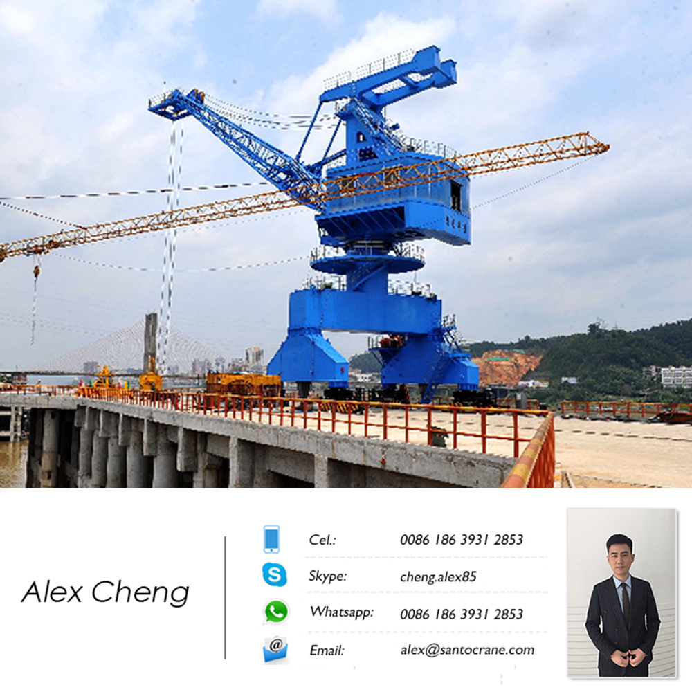 Electrical Inland Truss-Type Ship-Repair Container Portal Crane