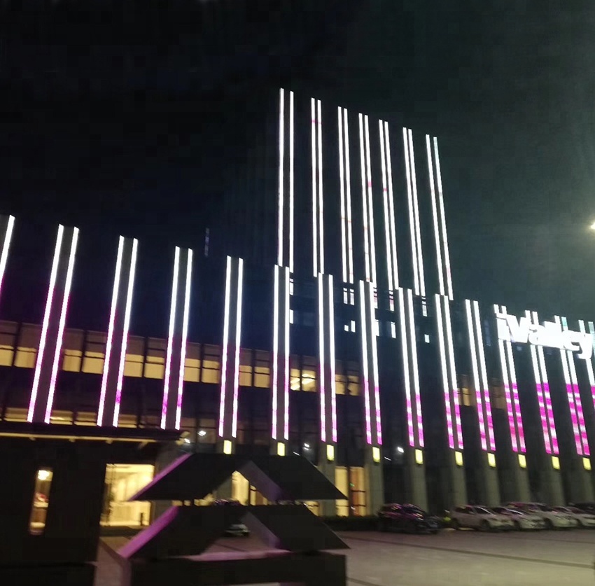 Заводская цена IP68 дизайн csutomzied DMX управление RGB Светодиодная трубка