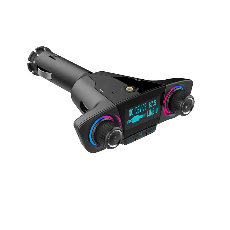 Хорошее качество 1,3 дюймовый светодиодный дисплей BT4.0 Handfree mp3-плеер Fm передатчик BT06 автомобильный комплект