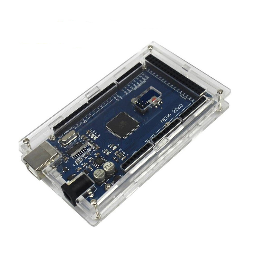 Okystar OEM/ODM прозрачный акриловый корпус Защитная коробка для MEGA 2560 R3
