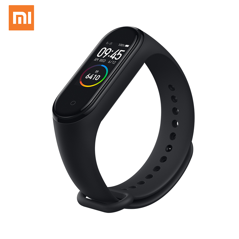 Смарт-браслет Xiaomi Mi Band 4, глобальная версия, цветной экран 135 мАч, Blue-tooth5.0, Смарт-часы Mi Band 4