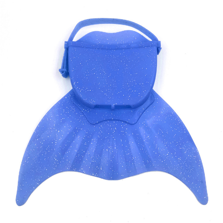 High quality mermaid colorful swimming foot diving fins flipper