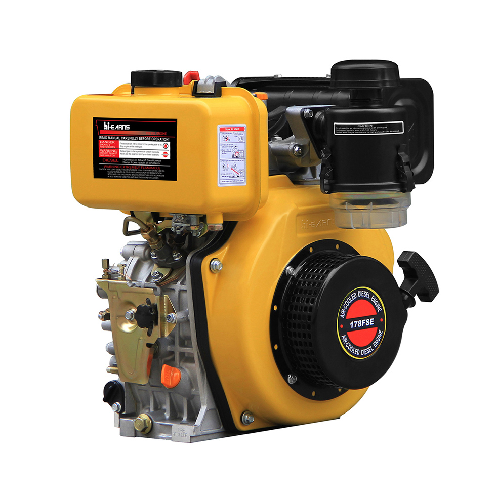 178FSE 6hp Портативный Китайский дизельный двигатель