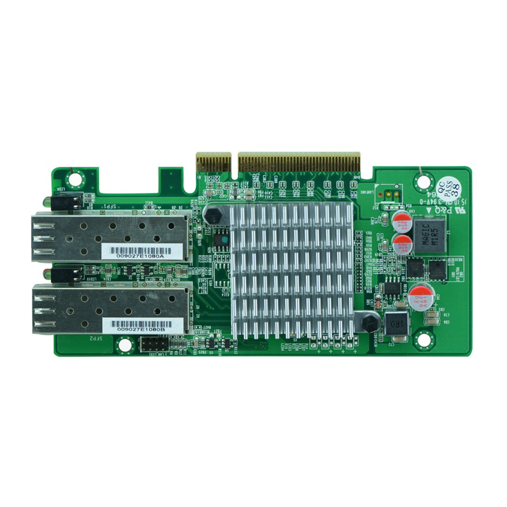 Сетевая интерфейсная карта NIC NMC карта 2 x 10GbE SFP + порт оптической карты с питанием от Intel 82599ES chip PCIe 8X