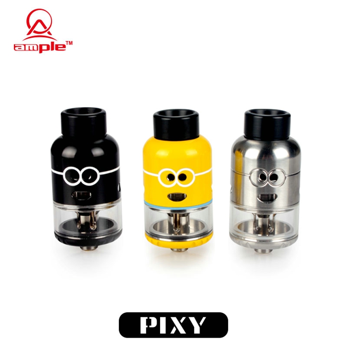 Universal 810 Drip Tip and 510 Thread Ample Pixy RDTA