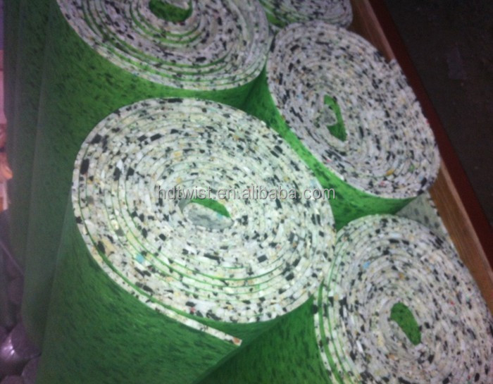 PU foam carpet padding for flooring and carpet