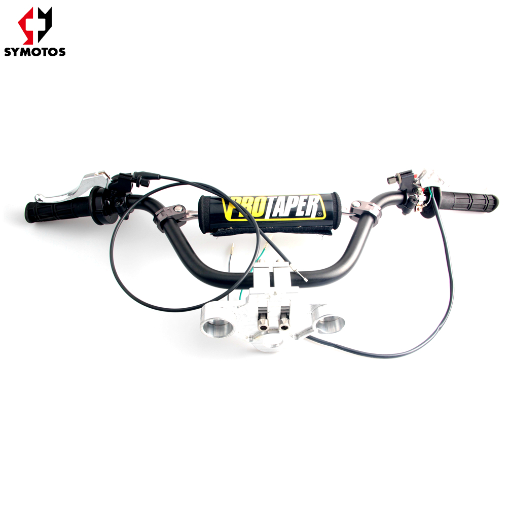 Ручка в сборе для питбайка ProTaper CRF50, руль для мини-велосипеда