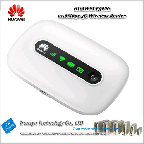 Оригинальный разблокированный Карманный Wi-Fi роутер HSPA + 21,6 Мбит/с E5220 3G
