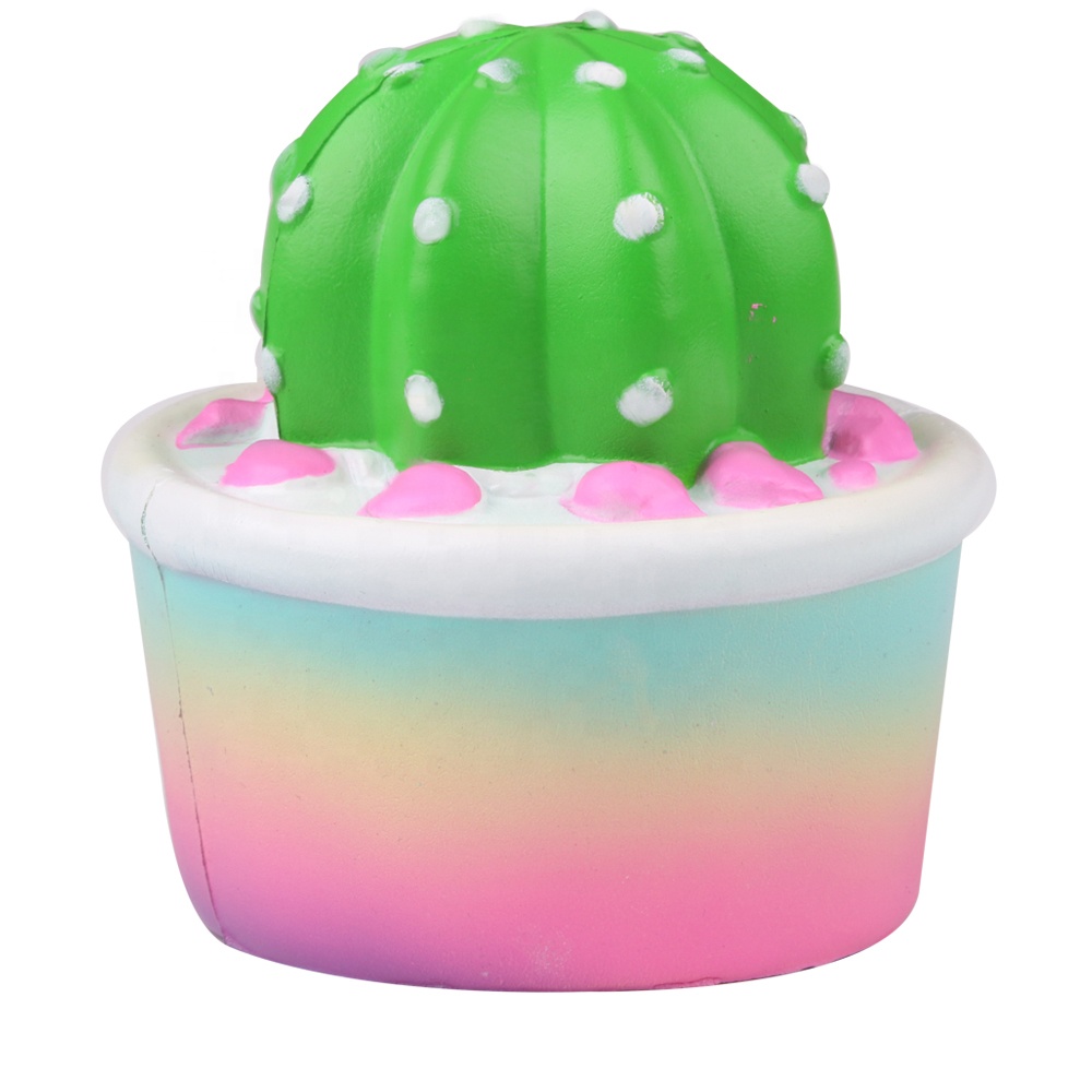 Китай squishy замедлить рост завод кактус бонсай игрушка