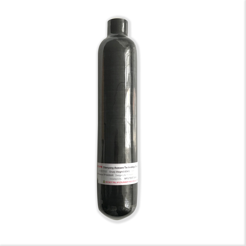 0.5L 30Mpa цилиндр из углеродного волокна высокого давления для воздуха Pcp