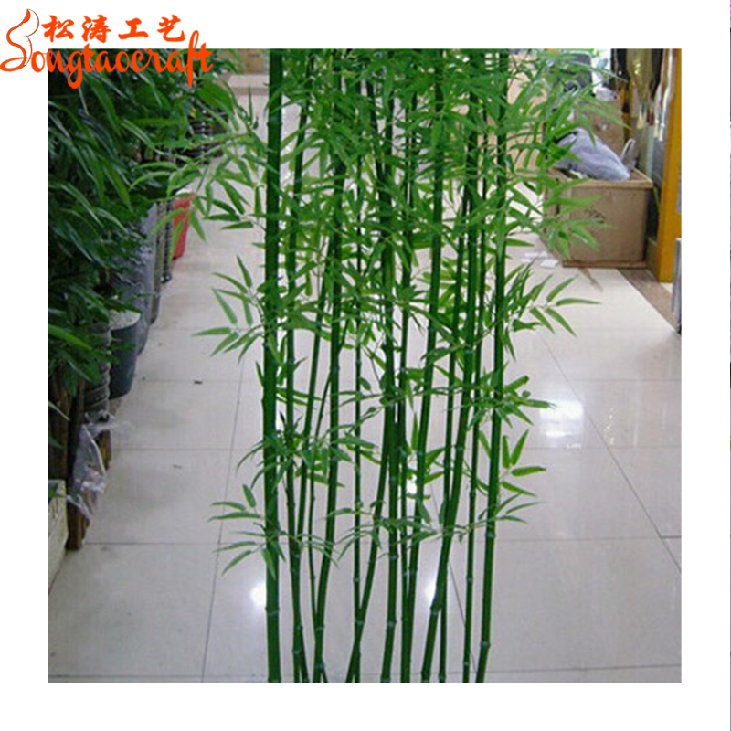 Decorative artificial lucky bamboo plants for home