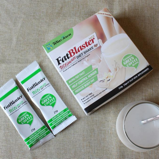 Winstown fat blaster для похудения shake для замены еды порошок