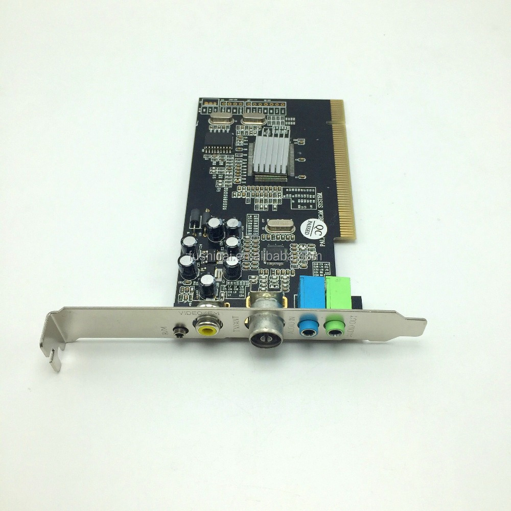 Аналоговая ТВ-карта 7130 PCI tv тюнер карта с FM