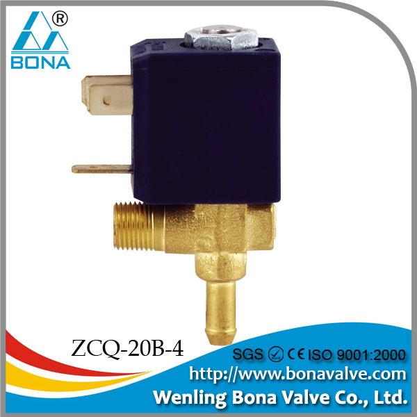 BONA Brass Solenoid Valve for Steam Iron/Steam Cleaner ZCQ-20B-4 1/8"*6.5mm