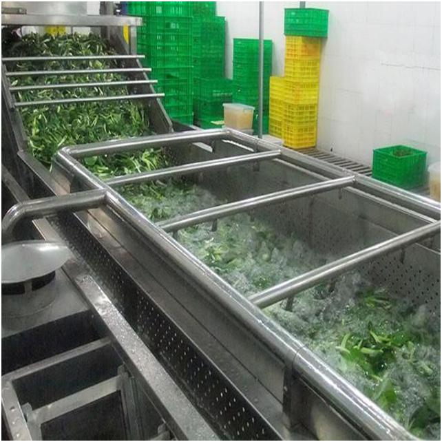 Quick cleaning vegetable washing machine for cleaning vegetable