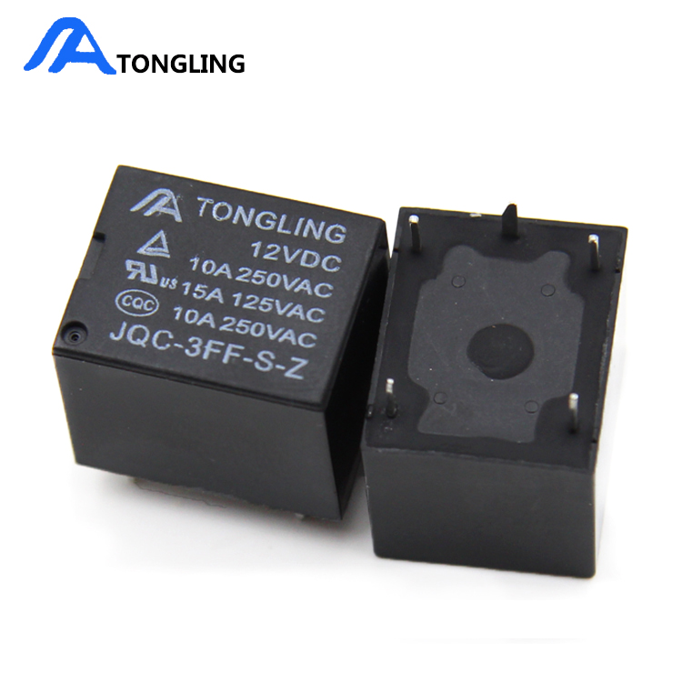 Миниатюрный Тип реле Jqc-3F T73 Pcb реле 5 Pin реле 12v