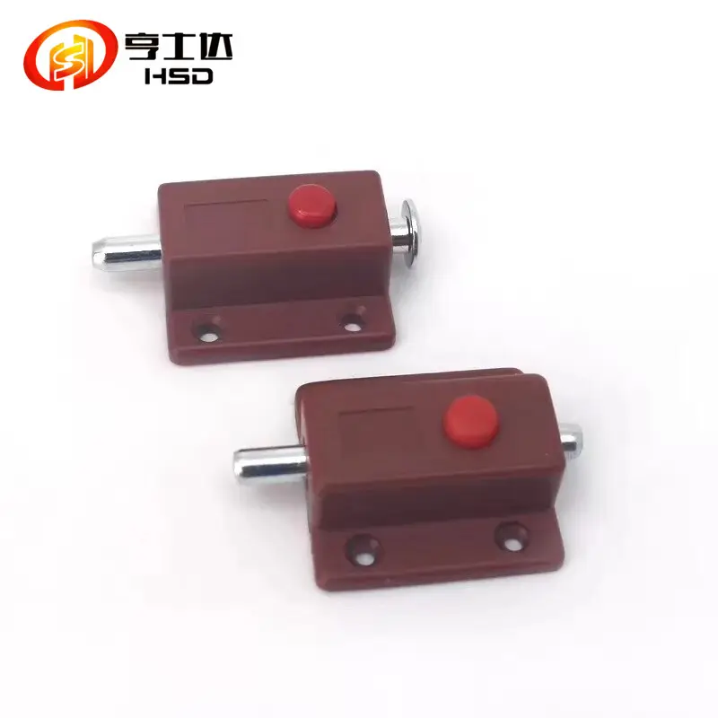 Furniture plastic cabinet door magnetic catcher push to open latch