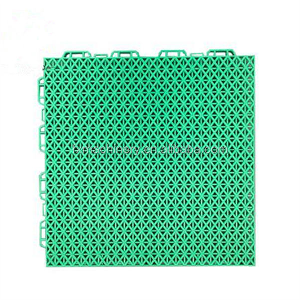 Синтетический простой в установке 20X25 футов пластиковый открытый баскетбольный корт пол новая очистка съемный легко установить