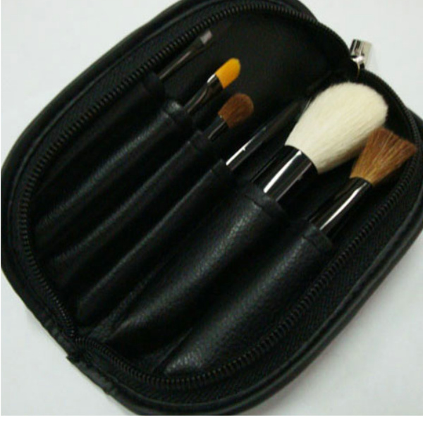 Wood Makeup Set Handle Kabuki Make Up jaf Cosmetic Manufacturer White Marble Brushes