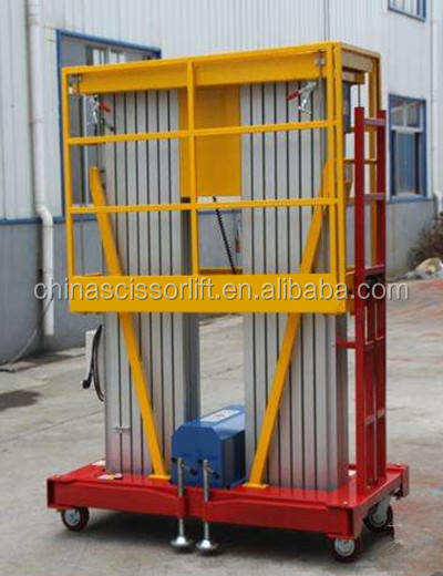 High rise building window cleaning equipment aerial work platform lift