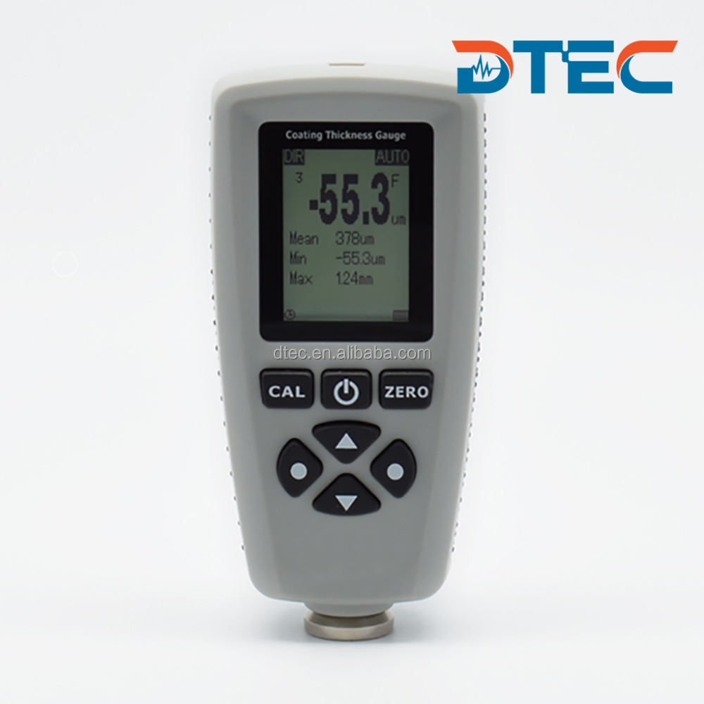 Толщиномер покрытия DTEC DC20FN, встроенные двойные датчики (железные и цветные), автоматический переключатель, диапазон тестирования: 0-1300 мкм, Лучшая цена.
