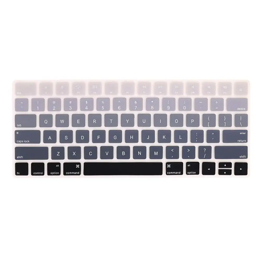 Custom Ombre Grey Keyboard Cover for Apple iMac Magic Keyboard MLA22L/A (A1644)