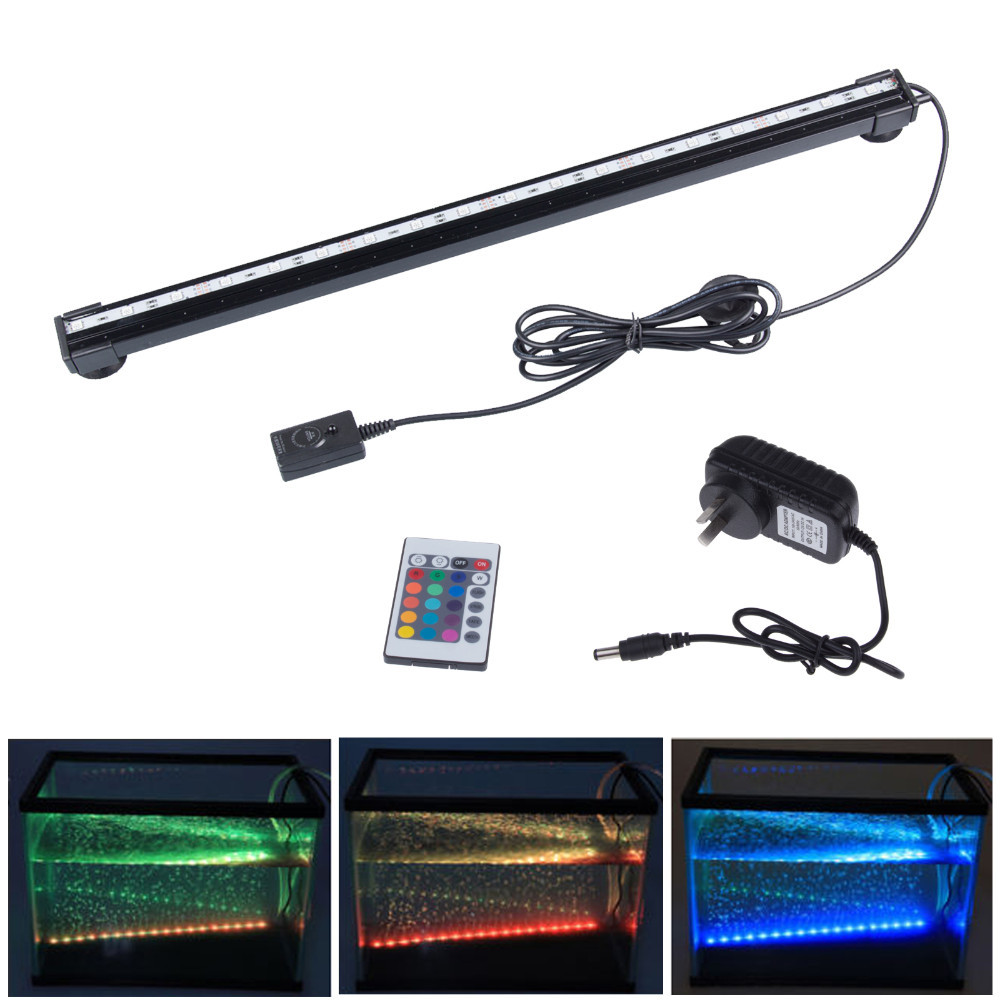 SQ-42YK красочные светодиодные лампы Пузырь RGB лампа для пресной воды и соленой воды резервуар