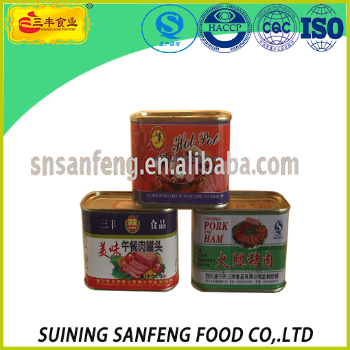 198g canned pork luncheon meat