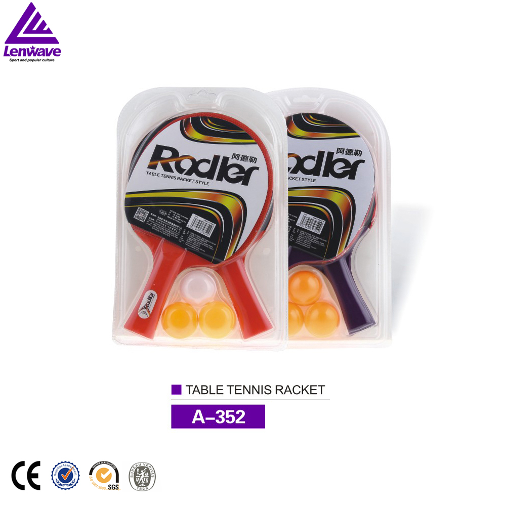 Деревянная спортивная ракетка для игры в пинг понг фирмы Rodler