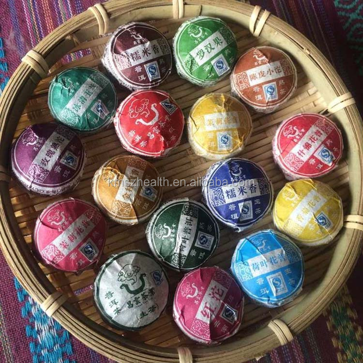 Чай для похудения Yunnan Puer Tea Mini Tuo, подарочный набор