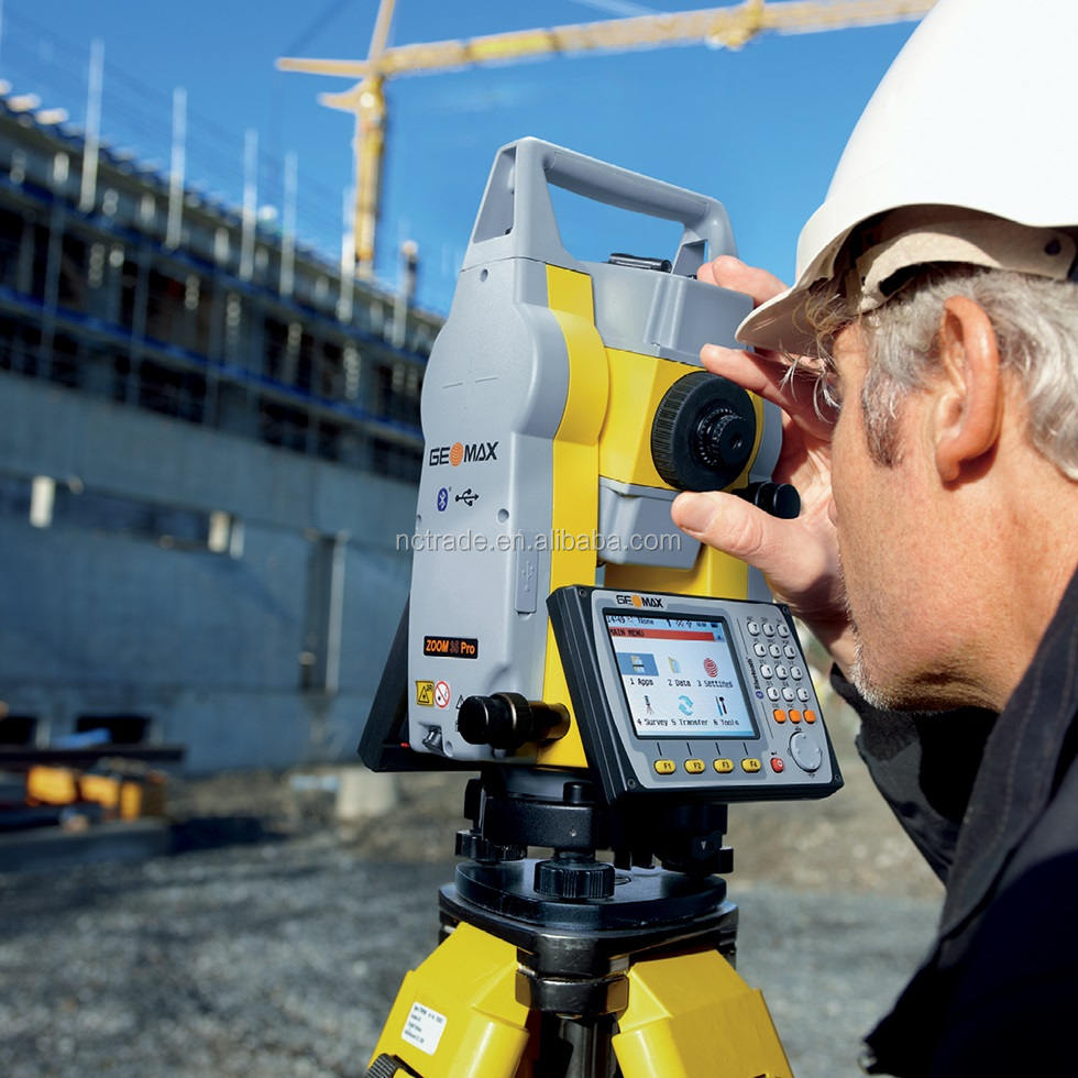 Профессиональная опрос, полная станция Geomax, серия Geomax Zoom 35 Pro