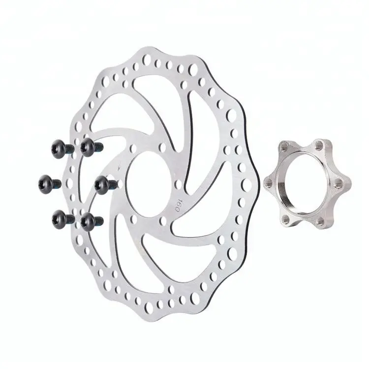 ZTTO Bicycle Mountain Bike Threaded Hubs Disk Disc Brake Rotor 6 Bolt Flange Adapter 160mm rotor