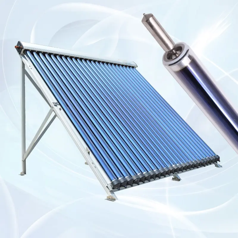 Factory direct wall mounted heat pump with solar collector Pressure Heat Pipe Solar Thermal Collector