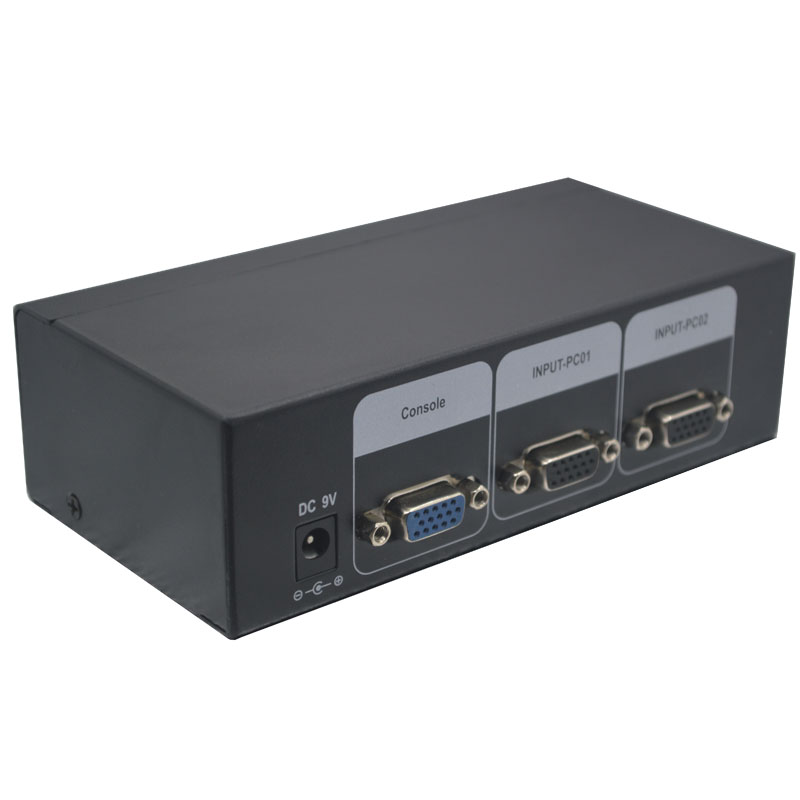 Ultra HD 2x1 KVM переключатель 2 порта USB 2,0 4 к HDTV горячие клавиши KVM переключатель