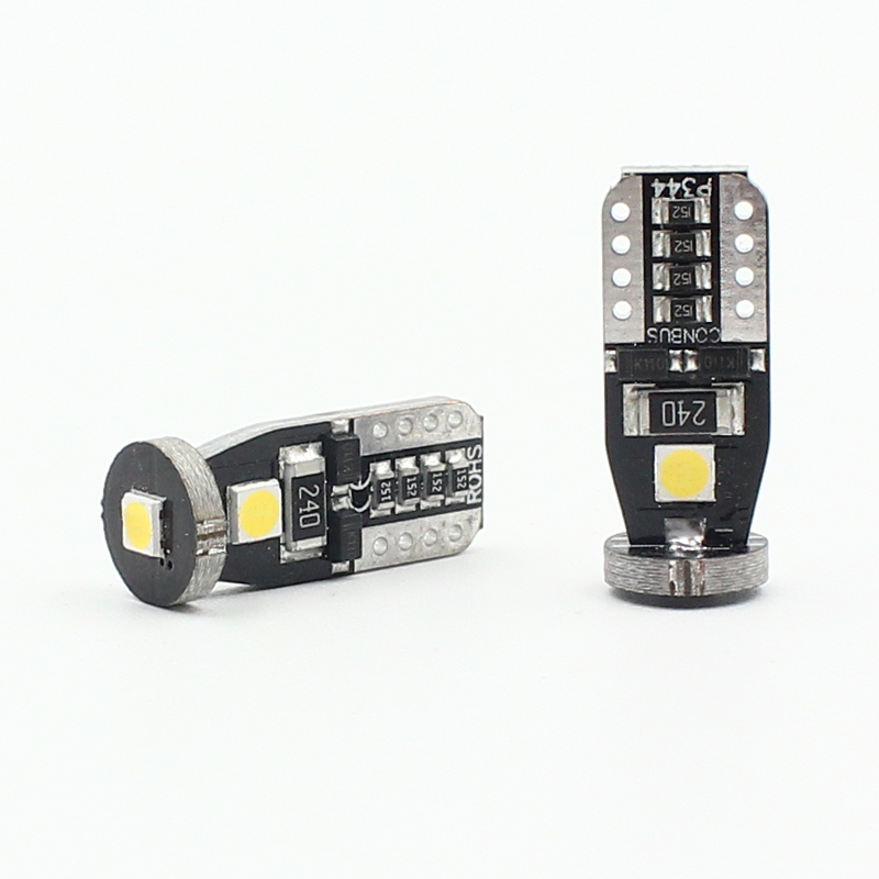 Canbus 3W W5W T10 LED 3030 3 SMD 12V LED T10 Автомобильная внешняя внутренняя подсветка заднего номерного знака парковочные лампы 168 T10 501 LED