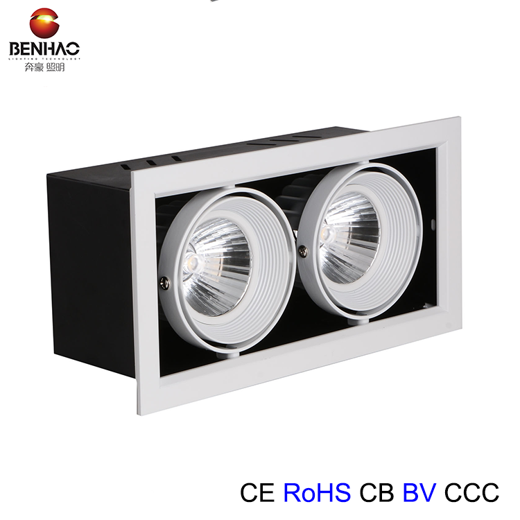 3*12 Вт 3*18 Вт 2*12 Вт 2*18 Вт 12 Вт 18 Вт cob светодиодный светильник для решетки, регулируемый светодиодный светильник для гриля
